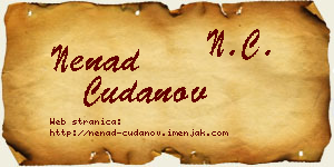 Nenad Čudanov vizit kartica